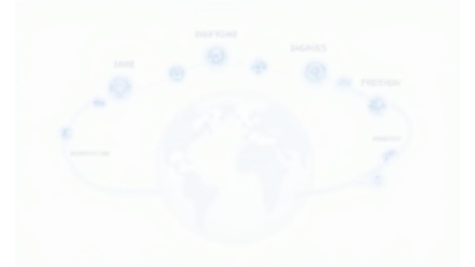 An intricate diagram illustrating the six phases of digital transformation framework with connecting arrows