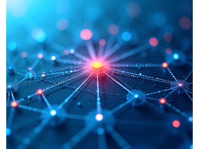 Abstract network of interconnected nodes highlighting potential vulnerabilities